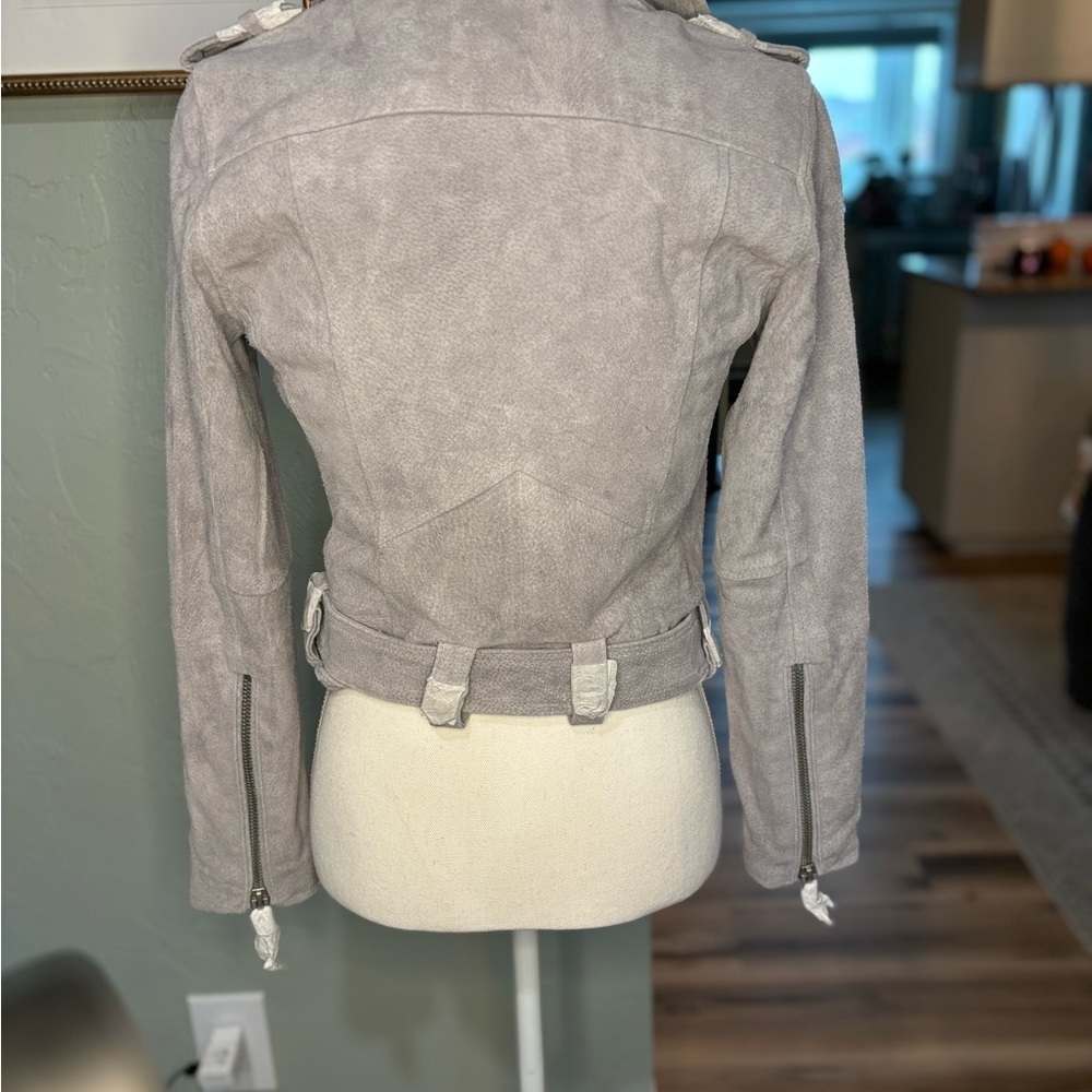 BLANK NYC Moto suede Jacket size XS NWT - Picture 12 of 16